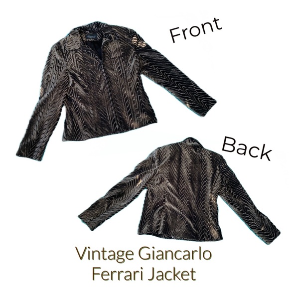 Vintage Giancarlo Ferrari Jacket - Picture 1 of 8